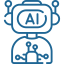 AI-Powered Financial Advisor Icon