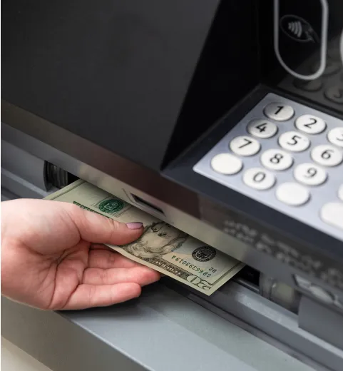 Cash dispense ATMs