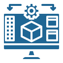 Modular Architecture Icon